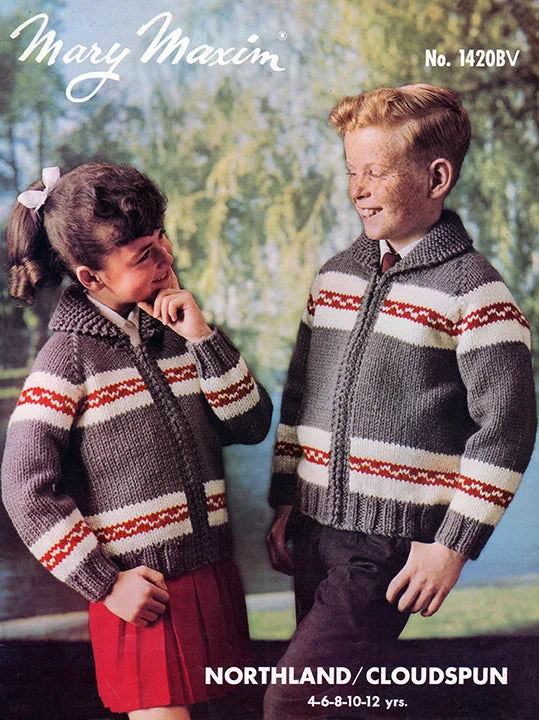 Kiddies' and Children's Family Mates Cardigan Pattern