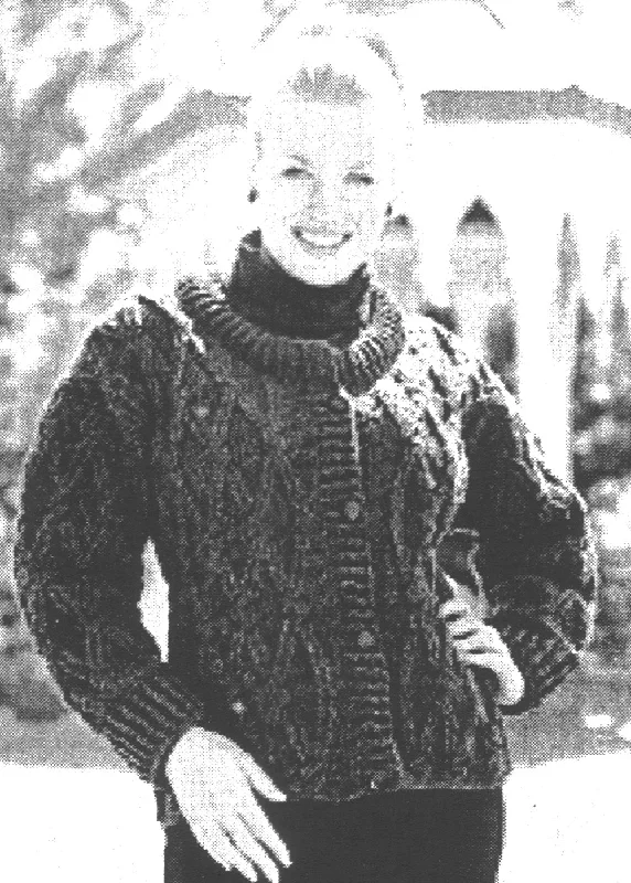 Crocheted Aran Jacket Pattern