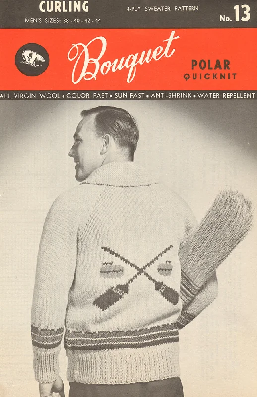 Curling Cardigan Pattern