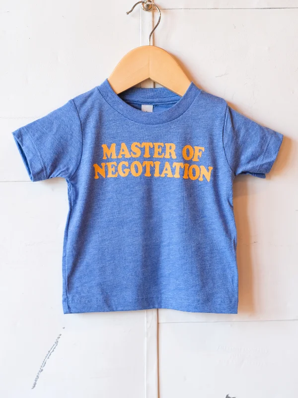 Master of Negotiation | Baby Graphic Tee | Sizes 3m - 24m