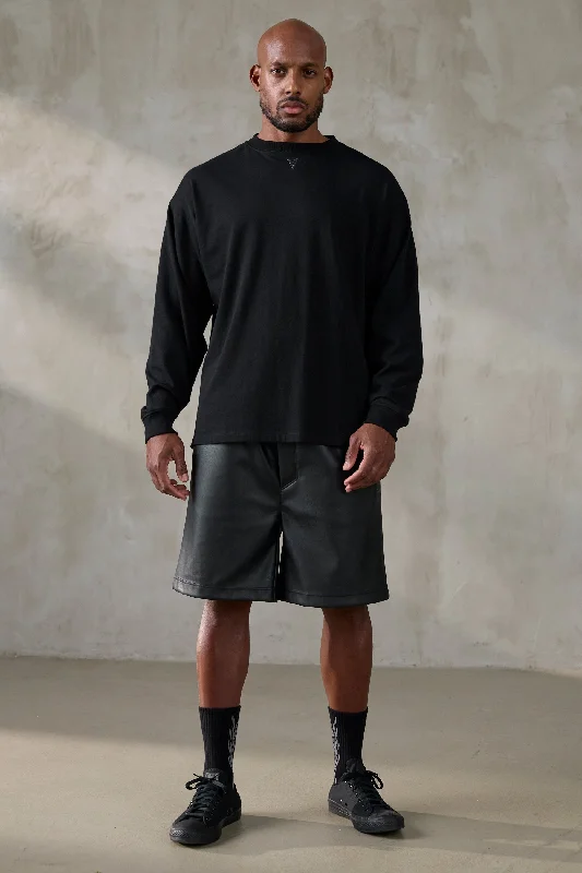 V_LYFE220 LONG SLEEVE T-SHIRT - Black