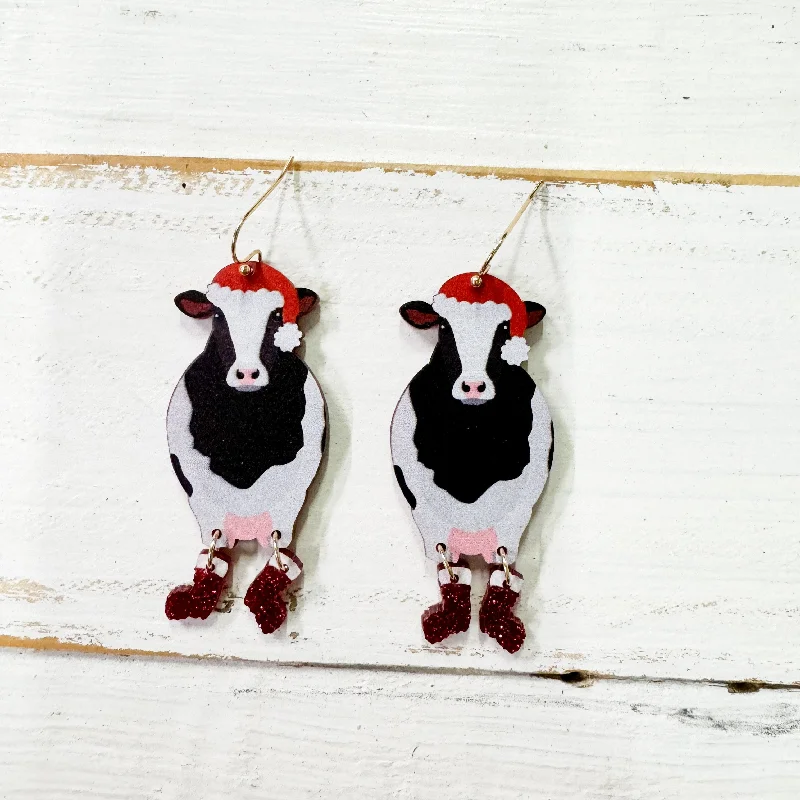 Moomas Christmas Earrings