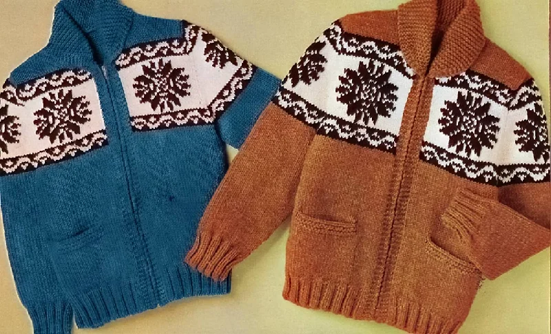 Northern Stars Cardigan and Toque Pattern