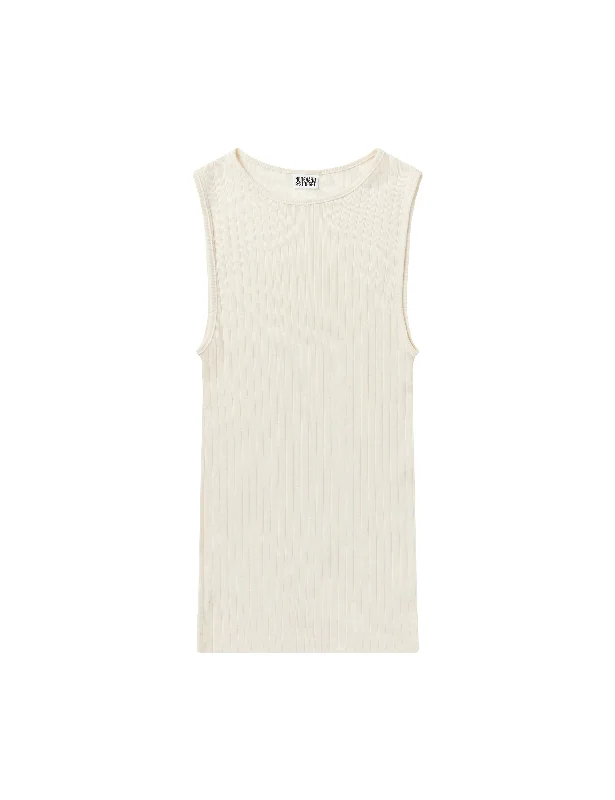 NPS Tank Top Solid Color, Ecru