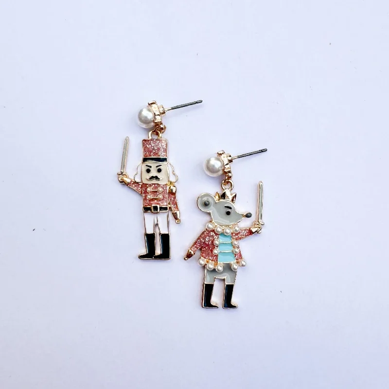 Nutcracker Battle Earrings