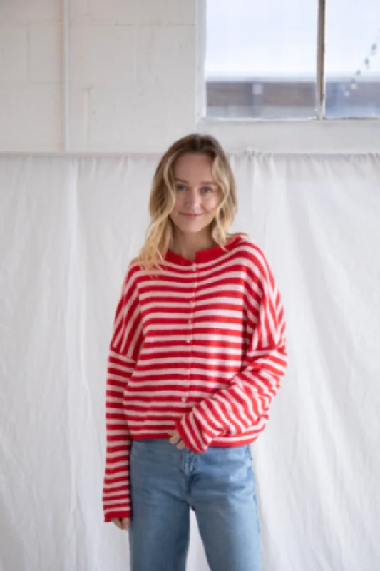 Piper Striped Cardigan