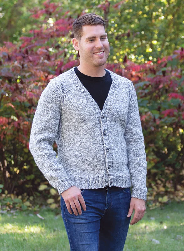 Men's Ragg V-Neck Cardigan