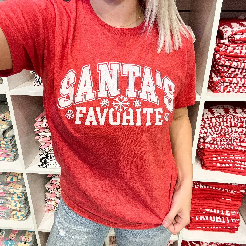 Santa's Favorite Graphic Tee