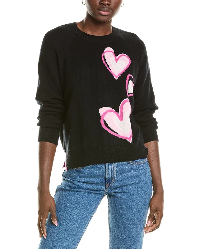 Brodie Cashmere Wool & Cashmere-Blend Graphic Heart Jumper