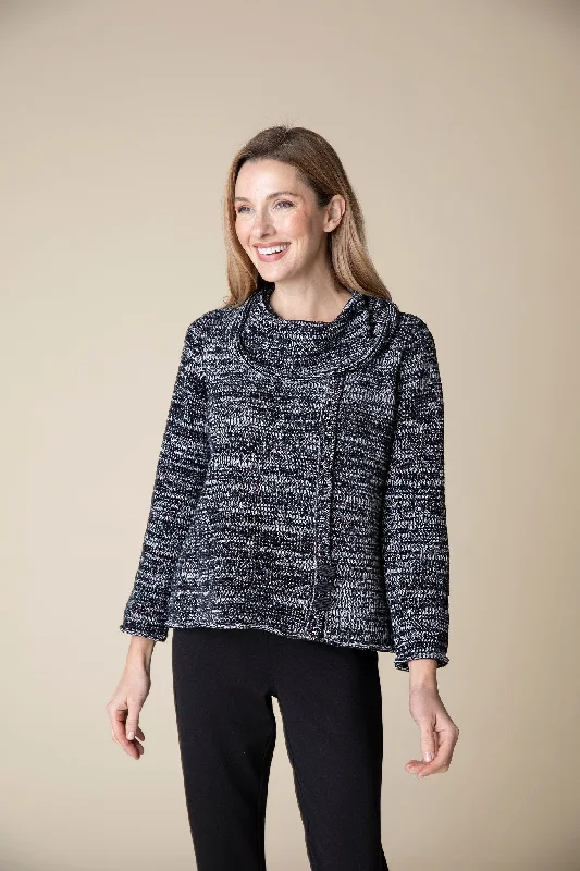 Tweedy Chenille Pullover