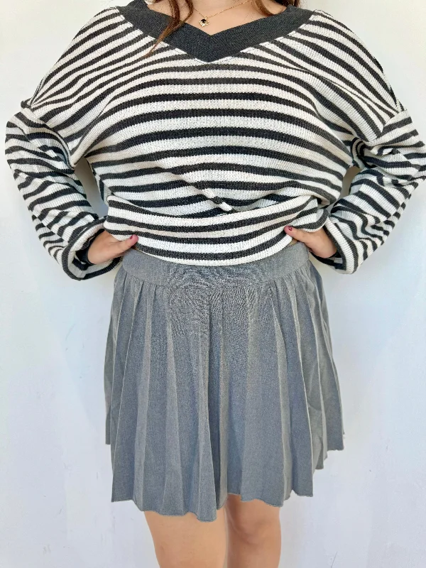 Ethel pleated skirt