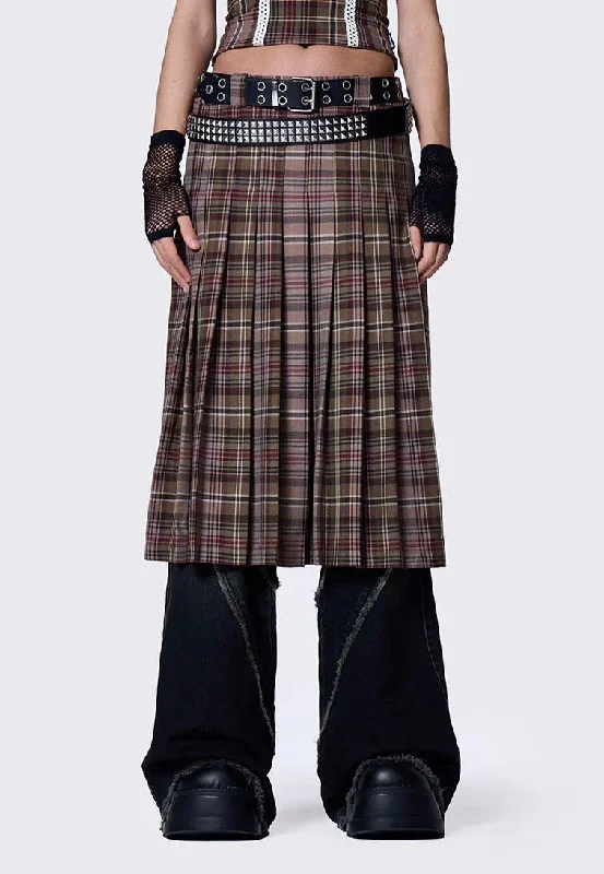 Minga London - Nenna Pleated Tartan - Skirt