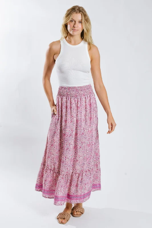 Moulika Maxi Flounce Skirt