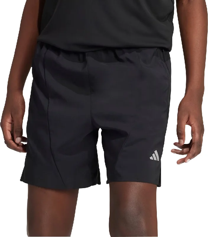 adidas Woven Junior Running Shorts - Black