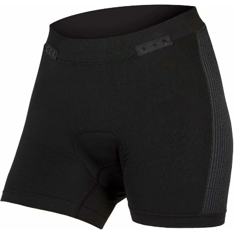 Endura Engineered Padded Womens Boxer Short With ClickFast - Black