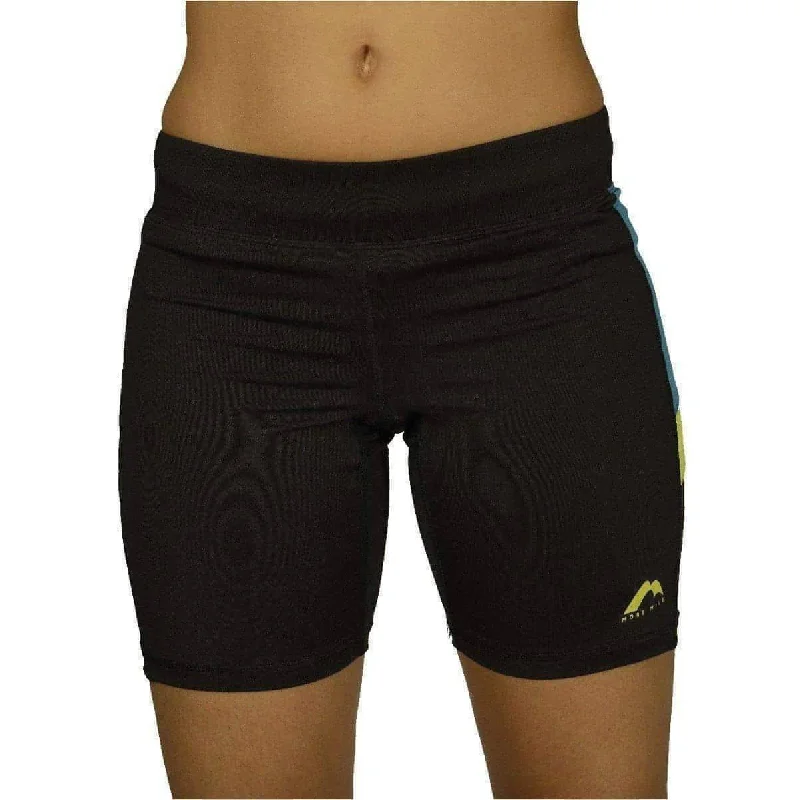 More Mile More-Tech Womens Short Running Tights - Black