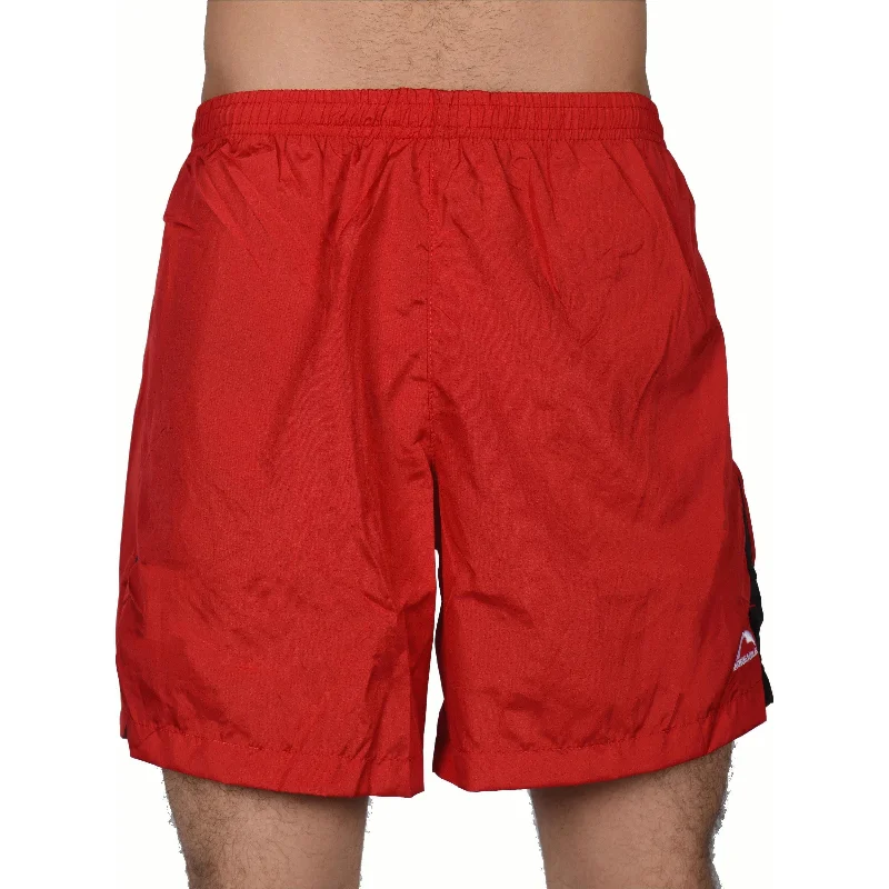 More Mile Zorbo 7 Inch Baggy Mens Running Shorts - Red