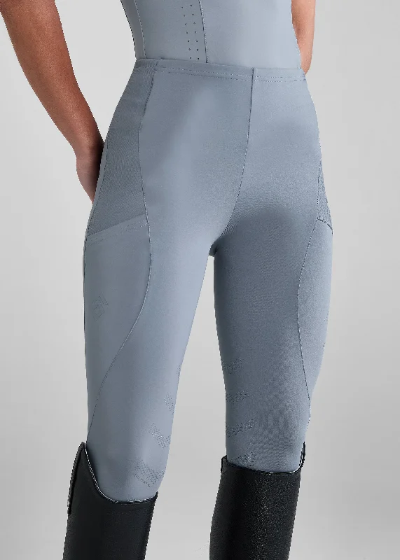 Ash Blue Core Leggings Knee Grip