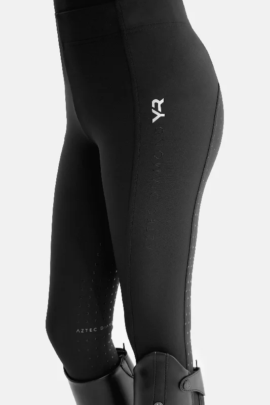 YR Black Full Seat Leggings