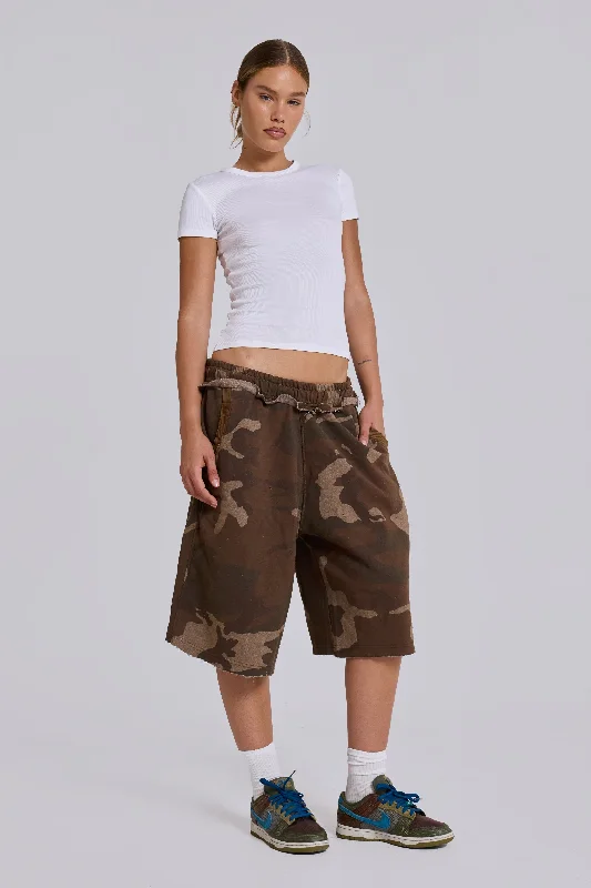 Camo Monster Jogger Shorts