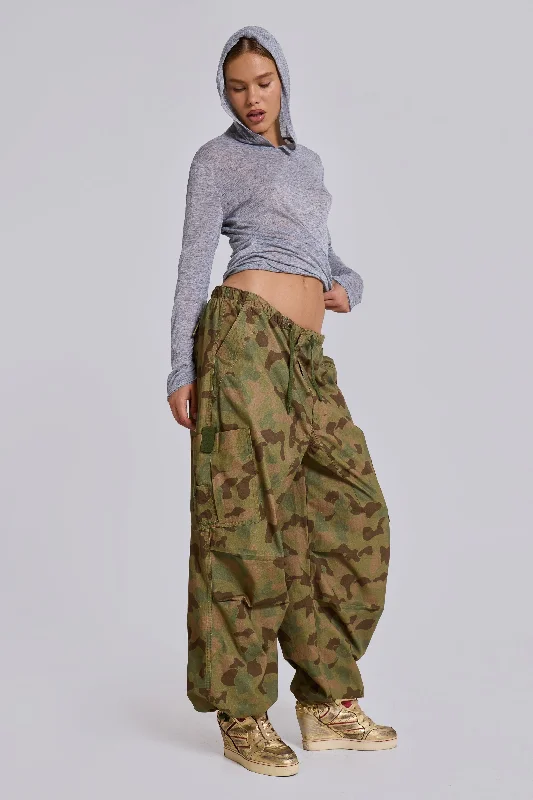 Duck Camo Parachute Pants