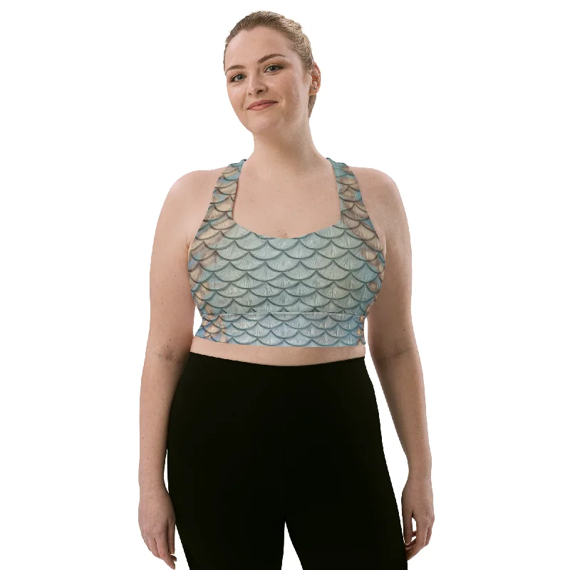 Moonshell Longline sports bra