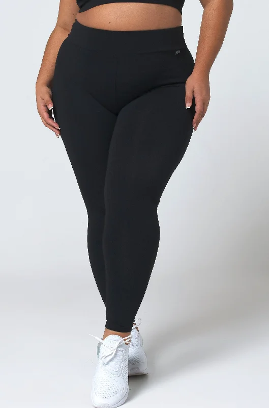 Black Regular Legging