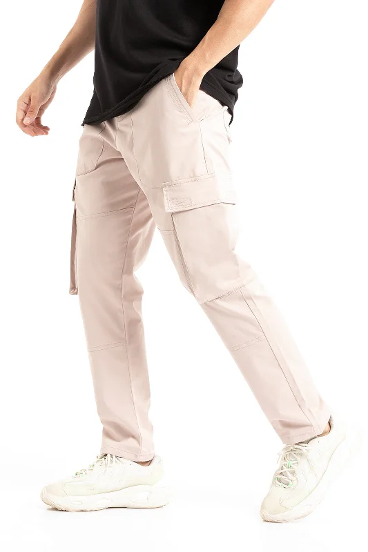 Nude Pink Cargo Pant