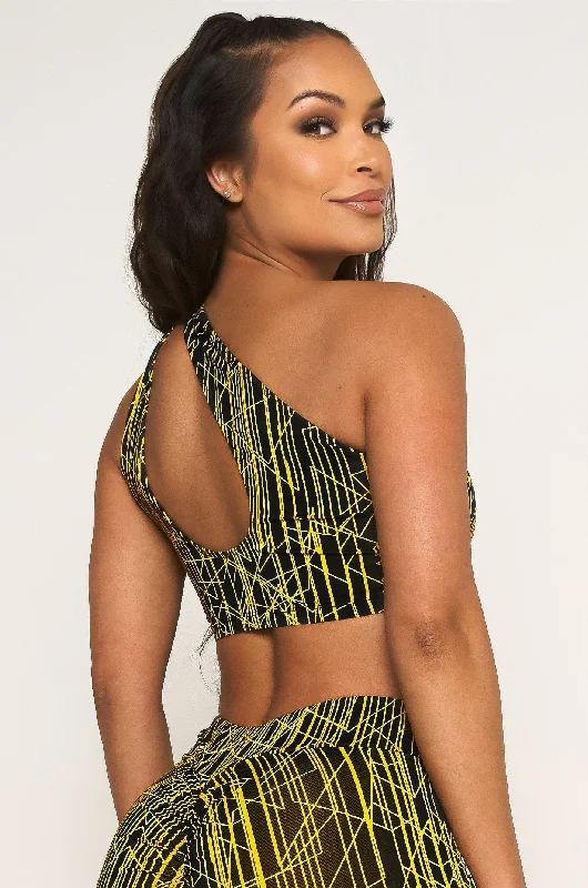 Pulse One Shoulder Bra