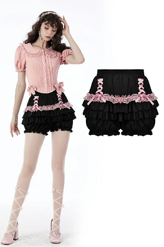 Runaway princess frilly lantern shorts PW116