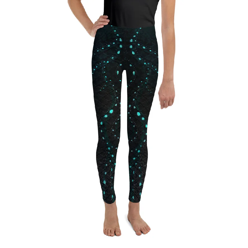 Twilight Tide Youth Leggings