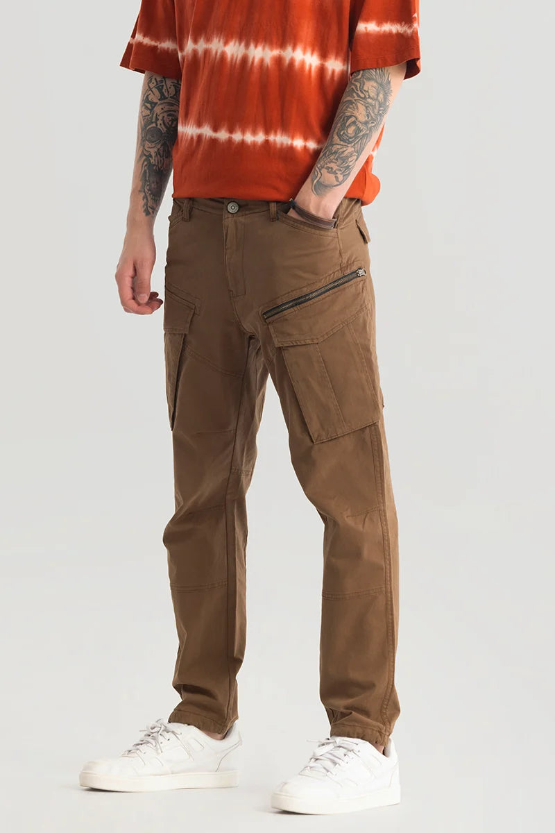 Tyke Pro Brown Cargo Pant