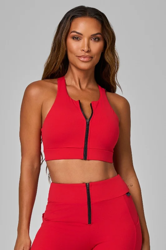 Vixen Racer Zip Up Bra